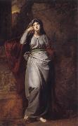 George Romney Melancholy-Il Penseroso oil